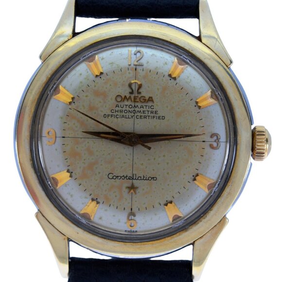 1954 Men's 35mm Omega Constellation Bumper Auto Watch 2652-17 SC -Just Serviced!